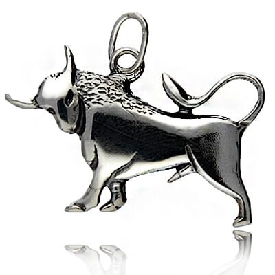 BYK ZNAK ZODIAKU ZODIAK SREBRO 925 BYK ZNAK ZODIAKU ZODIAK SREBRO 925