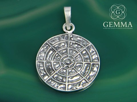 GEMMA AMULET TALIZMAN OKO KANALOA SREBRO 925 GEMMA AMULET TALIZMAN OKO KANALOA SREBRO 925