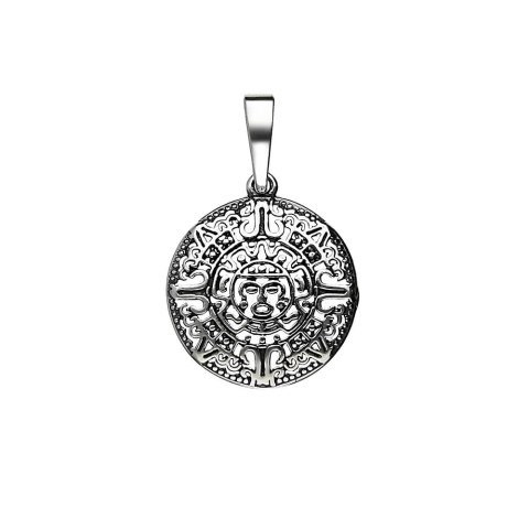 MINI TALIZMAN AŻUROWY KALENDARZ AZTECKI MINI TALIZMAN AŻUROWY KALENDARZ AZTECKI