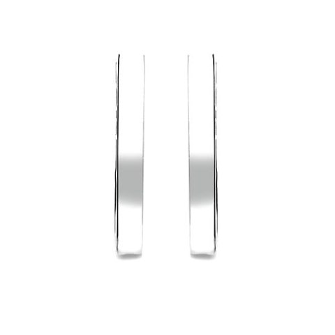 Minimalistyczne proste kolczyki SREBRO 925 #2 Minimalistyczne proste kolczyki SREBRO 925 #2