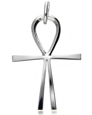 TALIZMAN AMULET KRZYŻ ATLANTÓW SREBRO 925