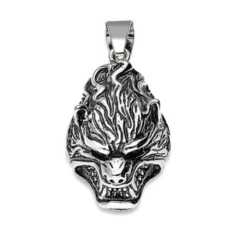 TALIZMAN AMULET WILK FENRIR SREBRO 925 #562 TALIZMAN AMULET WILK FENRIR SREBRO 925 #562