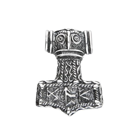 TALIZMAN AMULET MŁOT THORA SREBRO 925 RUNY TALIZMAN AMULET MŁOT THORA SREBRO 925 RUNY