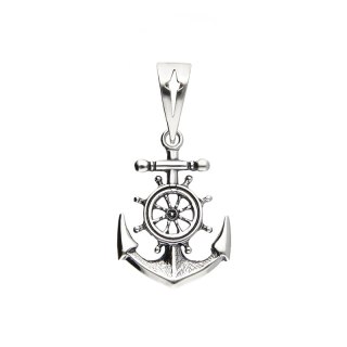 TALIZMAN AMULET SREBRO 925 KOTWICA #604